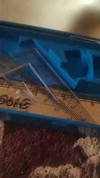 Filling the geometry box with mathematical drawing instruments.