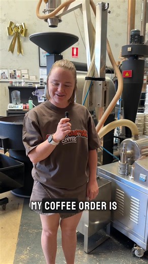 We asked some of the crew what their coffee order is, and let's just say, you really are spoilt for choice when you work at a roastery 😂 A trophy for anyone who remembers Andrea's order off by heart 🏆 | Ground Control Coffee Roasters