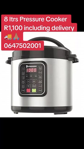 8L Pressure Cooker for Sale with Delivery