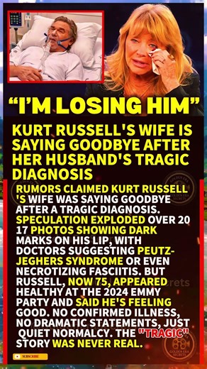 Kurt Russell's Wife Is Saying Goodbye After Her Husband's Tragic Diagnosis #shorts #viral