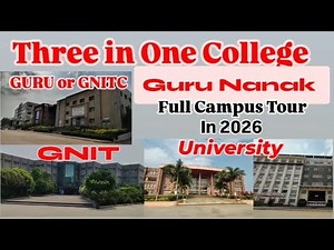 Guru Nanak Engineering College 2026. | GURU College Campus Tour. | GNIT Campus Tour.