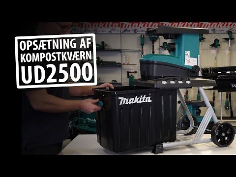 UD2500/Kompostkværn opsætning