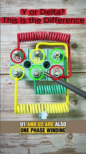 Why Some Motors Use Y and Others Use Delta