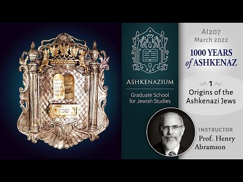 1000 Years of Ashkenaz | 1 Origins of the Ashkenazi Jews