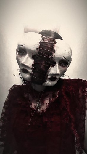#makeup #horror #horrormakeup #creepy #creepymakeup #makeupartist #makeupideas #scary #scarymakeup #sfx #sfxmakeup #bodyfx #horrorsfx #morute #weirdcore #liminal #retro #vintage #vintagehorror #haunted #horrorart #cryptid #monster #monstermakeup #makeupsfx #monstersfx #halloween #halloweenmakeup #halloweensfx #halloweenhorror I love @cherryglazerr