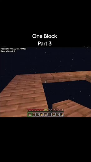 One Block #minecraft Bedrock 1.21.101