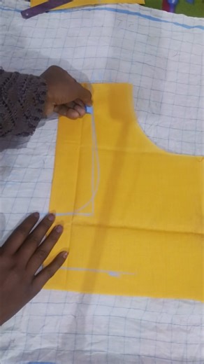 simple blouse cutting