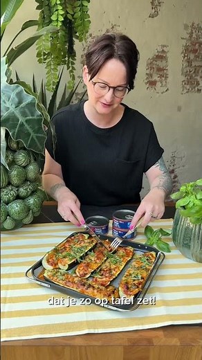 gevulde courgettes met tonijn! Makkelijk en gezond #familieoverdekook