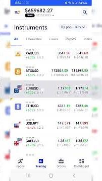 Trading Octa Me Demo Treding कैसे करे Live Profit And Loss #cryptotrading