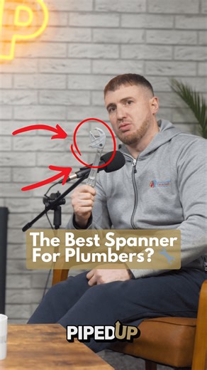 💷🔧 Some might think this is expensive for a spanner, but it’s worth it! 🎤 If you enjoy tool talk check out the full episode, link in bio! #UKHeating #Plumber #Tools #HeatingIndustry #HeatingEngineer