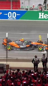 Big mistake by Lando in the first turn. #LasVegasGP | Visit Las Vegas