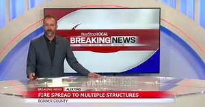 Wildfire in Bonner County spreads to multiple buildings