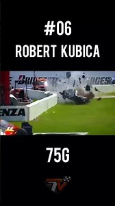 Top 10 F1 Crashes by G-Force