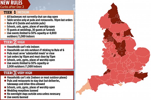 Interactive map reveals your local area tier and full list of tier locations