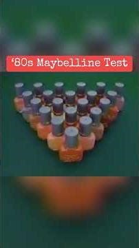‘80s Maybelline Test