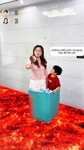 The mother and daughter try to escape from the pit of mistaken identity.