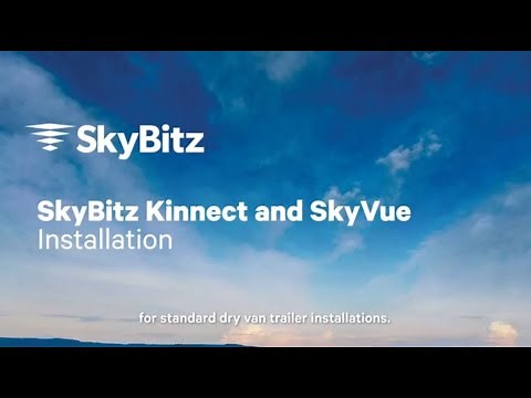 SkyBitz Kinnect and SkyVue Installation Video