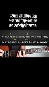 13K views · 265 reactions | Wake|Hillsong worship|Guitar tutorial for beginners|chorus #wake #worshipguitartutorial #guitartutorialforbegginers #ghguitartutorial | GH Guitar Tutorial | Facebook