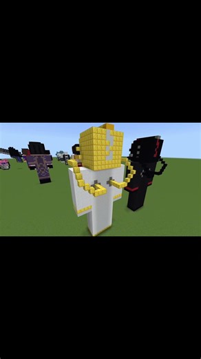 I made Chaos Agent from Fortnite. #minecraft #fortnite