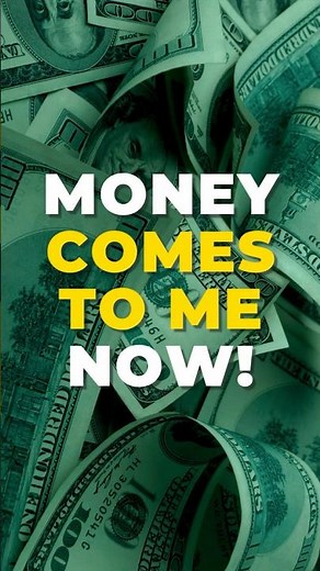Money Comes to Me Now! 💰 Powerful Abundance Affirmations #abundanceaffirmations
