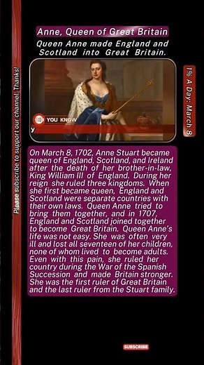 Queen Anne's Tragic Secret Behind Great Britain's Birth #history #royalhistory