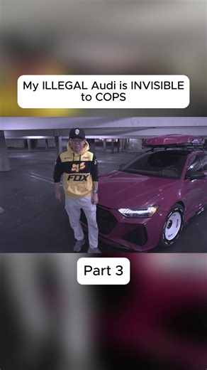 My Illegal Audi is Invisible to Cops
