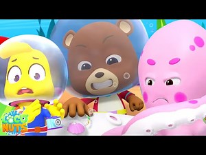 Under The Sea - A Funny Ocean Adventure of Loco Nuts & More Comedy Cartoons for Kids - Videos For Kids