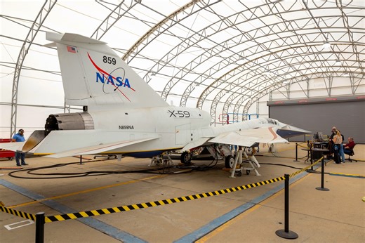 NASA X-59’s Latest Testing Milestone: Simulating Flight from the Ground - NASA