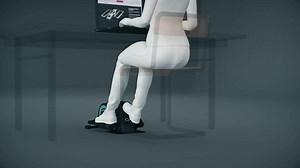 Watch Cubii Pro - Seated Under-Desk Elliptical - Get Fit While You Sit - Bluetooth Enabled, Sync with F... on Amazon Live