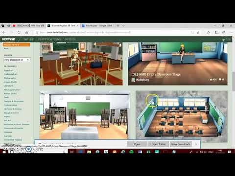 Basic MMD Tutorial (Loading Models Motions And Backgrounds)