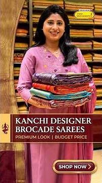 Kanchi Designer Brocade Sarees | Kancheepuram Varamahalakshmi Silks