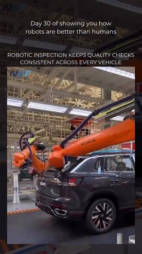 Robotics | Follow US (@ROBOTICS) to learn something NEW everyday 🚀 Robots are increasingly taking over ultra-precise body inspection on production... | Instagram