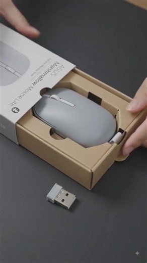 ASUS Marshmallow MD100 Wireless Bluetooth Mouse