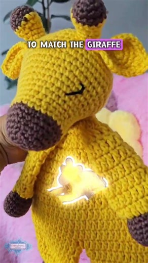 Beginner-friendly amigurumi head on the Safari Giraffe Rag Doll! 😊 #amigurumitips #craftinghappiness