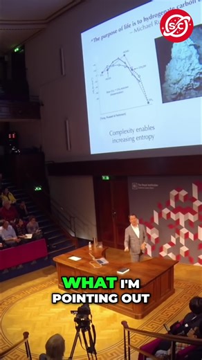 Produced here for educational and “fair use” purposes only. Original content: The big picture: from the Big Bang to the meaning of life with Sean Carroll https://www.youtube.com/watch?v=2JsKwyRFiYY&t=7s Could the emergence of complex life actually depend on entropy increasing? It's a plausible idea that the very structure of life is enabled by this fundamental tendency. #Entropy #OriginOfLife #Complexity #ScienceFacts #Cosmos