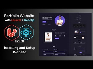 Building a Laravel Reactjs Portfolio App (Step by Step): Install and Setup Project