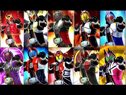 Kamen Rider Ghost All Heisei Form. Ganbarizing