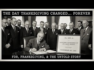 What Happened in History on November 26? How FDR Made Thanksgiving a National Holiday