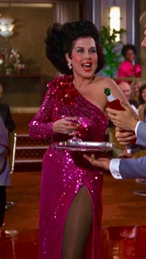 Myles on Instagram: "We should all aspire to make an entrance like Ann Miller next time we’re invited to brunch💕 The fabulous Ann Miller and her legendary hair on the double musical episode of the love boat which also starred Della Reese, The golden foghorn herself Ethel Merman and Carol channing. Surely one of the campest things to ever appear on television. #annmiller #theloveboat #gayicon #camp #makinganentrance"