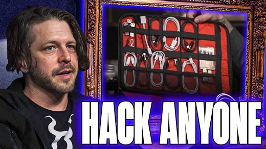 "Whether it's on your phone or laptop, it can even connect out to the internet and you can connect to this thing anywhere on Earth." "USB cables can often connect a keyboard to a computer when you're sitting at a desk. Swap out that cable. And this can now intercept the keystrokes, which is really good. Just like one classic use case is if the machine is locked." #hack #hacker #tech #cybersecurity #podcast #shawnryanshow | Shawn Ryan Show