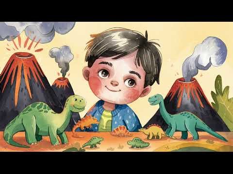 Timéo et le grand volcan | Chanson Personnalisée