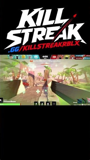 Kill Streak's NEW Kunai Weapon Looks INSANE 🤯 #Roblox #KillStreak #foryou #viral