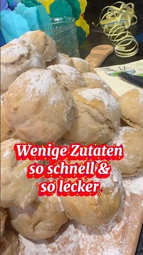 DIESE Party-Brötchen backen sich fast von selbst 🎉perfekt für’s Faschings-Buffet & zum Frühstück
