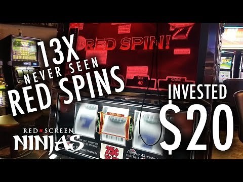 VGT SLOTS - NEVER SEEN 13X RED SPINS ON A $10 BET - Choctaw Casino Durant