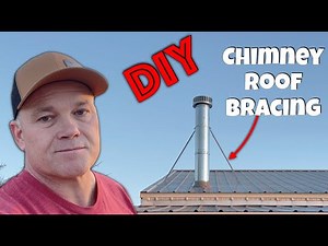 Easy Chimney Support Mount DIY | How to Install And Very Cheap | Under $30.