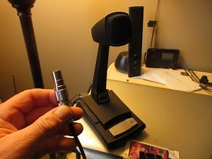 What is wrong with my Astatic 878 DM preamp desk mic?