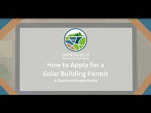 7. How to Apply for a Solar Building Permit