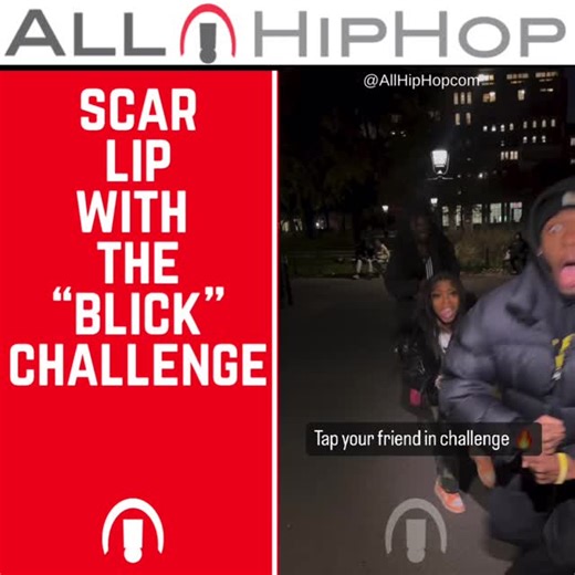 #ScarLip with the “Blick” challenge. 🎶💃 #Blick | Allhiphop Renaissance