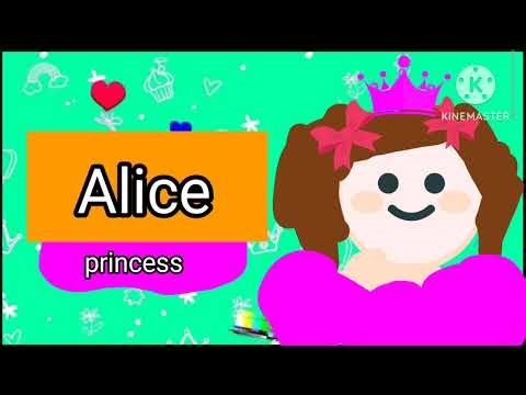 Alice Princess Logo Remake KineMaster