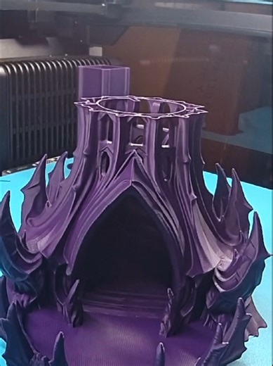 Citadel Dice Tower 3D Printing Timelapse